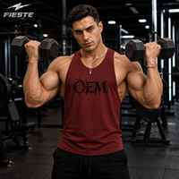 Toptan ucuz özel spor salonu için üst giyim nefes egzersiz spor giyim spor yelek erkek vücut geliştirme Stringer Tank Top
