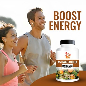 Cápsulas de Ashwagandha OEM ODM con Hierro que Apoyan el Equilibrio Metabólico y la Regulación de la Energía, Cápsulas de Ashwagandha con Pimienta Negra - Product Image 6