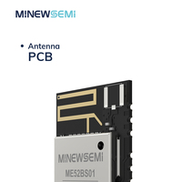 Módulo BLE Inalámbrico MinewSemi 5.3 Bluetooth TLSR8258 Transceptor Mesh IEEE 802.15.4 Zigbee 2.4GHz Módulos IoT ME52BS01