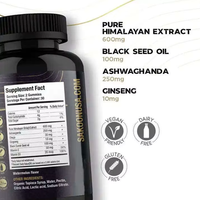 Gummies de Shilajit Pur de l'Himalaya à l'Acide Fulvique pour lutter contre la fatigue, stimuler l'énergie, favoriser la récupération musculaire, la vitalité et comme supplément de minéraux traces