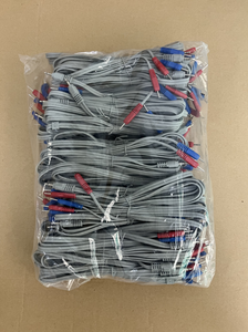 สายลวดอิเล็กโทรด2.0สองหัวสีเทา3.5ตรงยาว1.8เมตรสำหรับเครื่องกายภาพบำบัดเครื่องนวดไฟฟ้า - Product Image 5