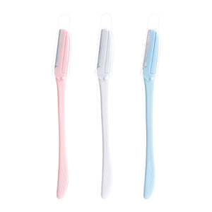 Lameila - Juego de 3 Depiladoras Faciales Personalizadas <span class=keywords><strong>para</strong></span> Mujer, Depiladora de Cejas Ecológica de Plástico, Recortadora de Cejas A0296 - Product Image 5