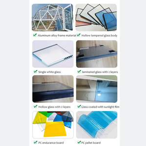 เต็นท์ทรงโดมทำจากแก้วแบบ geodesic เต็นท์ทรงโดมเต็นท์ทรงอิกลูสุดหรูเต็นท์โรงแรมรีสอร์ทแกลมปิ้งบ้าน - Product Image 5