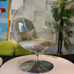 Chaises de loisirs en acrylique, chaise transparente, populaire et à la mode, pour hôtel de haute qualité - Product Image 5