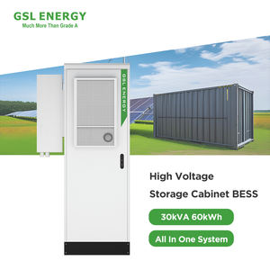 Système de stockage commercial GSL Energy 60 kWh haute tension Lifepo4 Lithium-ion pour le stockage d'énergie industrielle et commerciale - Product Image 4