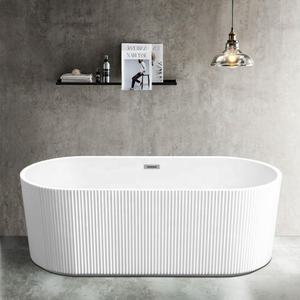 <span class=keywords><strong>Baignoire</strong></span> autoportante de style moderne, de style japonais, à bulles profondes, avec fonctions de massage, accessoire de vidange, petites salles de bain, personnalisable - Product Image 1