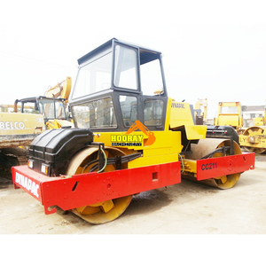<b>Used</b> DYNAPAC CC211 Double Drum <b>Road</b> <b>Roller</b> Vibratory <b>Road</b> <b>Roller</b> High Quality and High Working Efficiency Is for Sale - Product Image 5