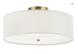 Lámpara Colgante Moderna de Tela Blanca con Acabado Mate en Latón, Diseño Empotrado, para Hotel, Sala de Estar, Dormitorio, Iluminación, Bombilla de Corriente Alterna No Incluida - Product Image 2
