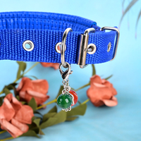 Collar de Cristal Natural de Alta Calidad al por Mayor, Mezcla de Materiales, Colgante de Cristal para Mascotas, Decoración para Perros
