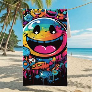 Beach Towel Microfiber for Adult, Lightweight <b>Extra</b> <b>Large</b> Quick Drying Towel for Swimming Sports Beach Gym - Product Image 6
