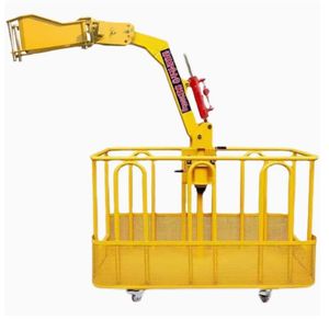 Marco de grúa de pie para personas Material de acero inoxidable Ingeniería Construcción Cestas de grúa Piezas de maquinaria de construcción - Product Image 4