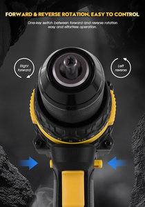 Perceuse à percussion sans fil 20V, mandrin sans clé, batterie Li-Ion, vitesse variable professionnelle, 13mm, pour bois, métal, construction, OEM - Product Image 5