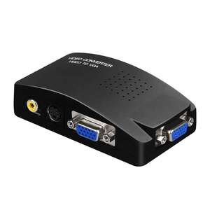 SaiKang HDTV ABS âm thanh <span class=keywords><strong>video</strong></span> 5 v Cáp Điện AV Cáp AV chuyển đổi chuyển đổi để <span class=keywords><strong>VGA</strong></span> adapter - Product Image 6