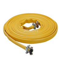 Tuyau plat en caoutchouc nitrile NBR oroflex noir Jason de 3 pouces, 4 pouces, 5 pouces ou 6 pouces pour le décharge agricole et l'air comprimé