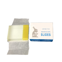 Hot Sell Lab Use 7109 One Side Colorful Microscope Slides