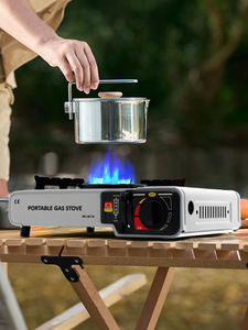 Xách Tay Cắm Trại Bếp <span class=keywords><strong>Gas</strong></span> Cho Ngoài Trời Cookouts Trọng Lượng Nhẹ Thiết Kế Đơn Giản Thép Xây Dựng Cho Du Lịch Sử Dụng Nhà Máy-Ban Hành - Product Image 5