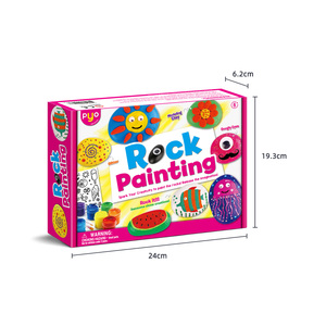 Accessorio educativo modello colorazione forniture bambini disegno fai da te arti e mestieri giocattolo pittura su roccia - Product Image 6