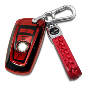 Housse de clé pour BMW. Boîtier de clé souple en TPU compatible avec les clés X1 X3 X4 X5 X6 1 2 4 5 6 7 M3 M5 M6 <span class=keywords><strong>GT3</strong></span> GT5 G30 F10 F15 F16 F20 - Product Image 3