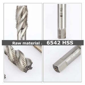 Taraud de machine à filetage hélicoïdal CHENGZHEN HSS-Co <span class=keywords><strong>M8</strong></span> - Tige gravée de précision - Outil de filetage professionnel pour l'acier inoxydable - Product Image 3
