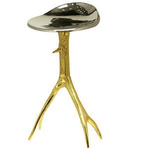 เฟอร์นิเจอร์หรูหราของโรงแรมสแตนเลสโต๊ะข้างออกแบบชั้นนําโต๊ะตกแต่งห้องนั่งเล่นโต๊ะเข้ามุมทําโดยอินเดีย - Product Image 1