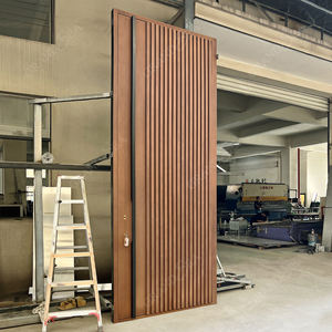 Деревянные входные стальные двери на заказ с цифровым замком для домов, производство Австралия - Product Image 4