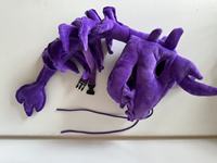 Z Bestselling Spring Dinosaur Skeleton Plush Toys Cute Pet Accessories Lifelike Wool Yarn Eco-friendly Halloween Hat 45cm PP