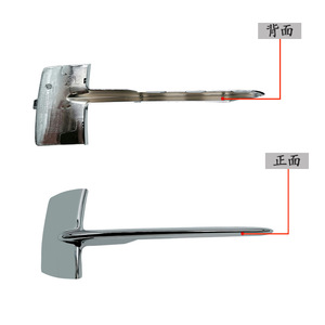 Couvre-phare antibrouillard BMW X5 F25, garniture électro-plaquée, bande brillante 51117325395, pare-chocs avant gauche et droit - Product Image 3