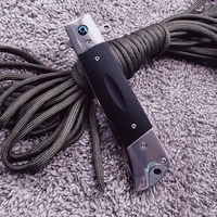 Couteau de poche multifonctionnel Mafi de haute qualité, personnalisable, en acier inoxydable 3Cr13mov, manche en os de bœuf, lame pliante
