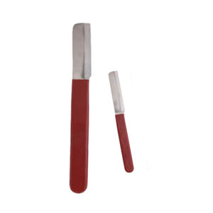 Custom Made Stainless Steel Hoof Scraper Farrier <b>Tool</b> Honing Coated Sharp Blade Reusable Hoof Cleaner and <b>Cutter</b> Instrument - Product Image 3