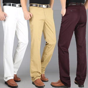 <span class=keywords><strong>Pantalones</strong></span> Casuales de <span class=keywords><strong>Hombre</strong></span>, Corte <span class=keywords><strong>Slim</strong></span> <span class=keywords><strong>Fit</strong></span>, Estilo Moderno 2022, Color Caqui - Product Image 5