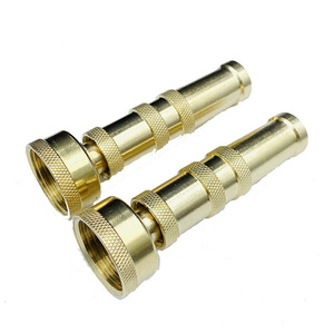 <span class=keywords><strong>Pistolet</strong></span> <span class=keywords><strong>à</strong></span> <span class=keywords><strong>eau</strong></span> haute pression en laiton massif avec poignée souple et jets réglables pour jardin et lavage de voiture - Product Image 4