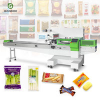 IJsjesbrood, sealbiscuit, hamburgerbroodjes verpakkingsmachine met automatische voeder voor desiccant