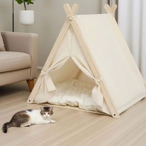 New Design <b>Small</b> Size Portable Folding Cat Bed Camping Pet <b>Tent</b> House Outdoor Pet Camping <b>Tent</b> - Product Image 1