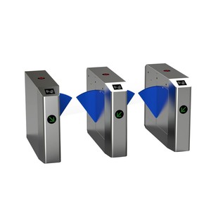 Tourniquet de sortie à trois pieds en acier inoxydable pour supermarché, personnalisé, sécurisé, anti-statique, avec connectivité sécurisée, IP55 - Product Image 1