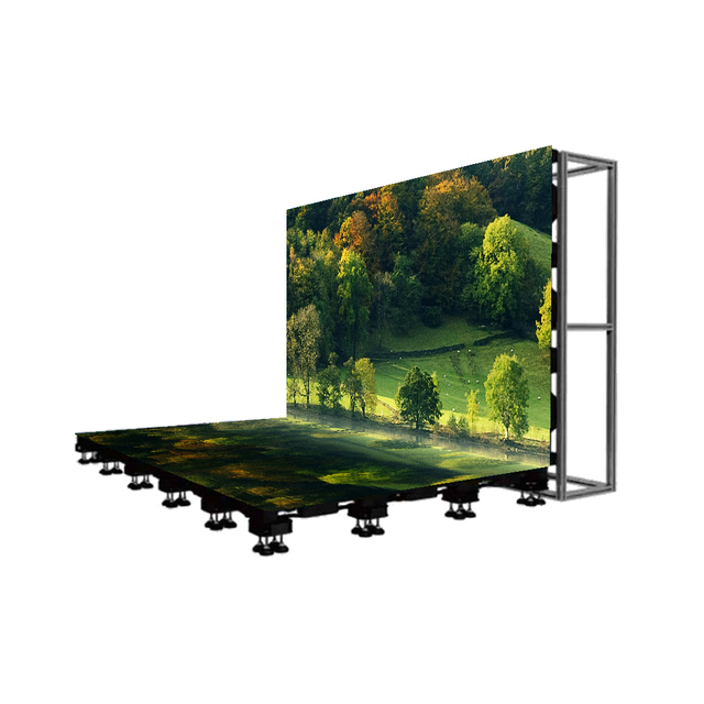 Outdoor Waterproof Interactive Video Led Dance Floor Tile Display Price Panels Wall Tradeshow Screen for Wedding Stage