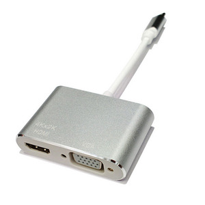 Convertidor USB C a HDMI 4K y USB C a VGA, Adaptador Gráfico de <span class=keywords><strong>Video</strong></span> Externo AV - Product Image 2