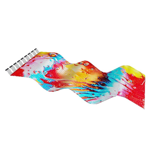 透明ガラスLEDスクリーン,自己接着性HDR10 + 防水8K超薄型P2.5 P3.9 P6.5 - Product Image 5