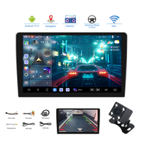 Autoradio multimédia 2 Din KZS TS20 9/10 pouces 12+512G, lecteur multimédia universel Android Auto GPS portable, amplificateur audio haute résolution DSP RGB