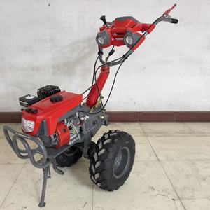 Tiller 7.5 Aluminium Gasoline Engine Agricultural & <b>Garden</b> Rotavator Cultivator 009 Power Tiller 009 - Product Image 3
