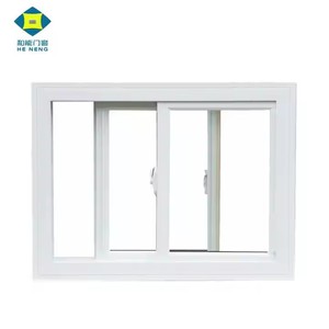 Đôi men trượt cửa sổ cho nhà ban công sân thượng phòng tắm uPVC bão Windows fenetres En <span class=keywords><strong>PVC</strong></span> - Product Image 4