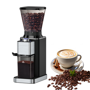 Molinillo de Café Cónico Automático para el Hogar, de Acero Inoxidable de 40 mm, Antiestático, Ajustable a 48 Grados - Product Image 1