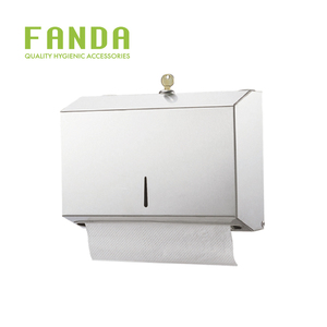 FANDA DISTRIBUTEUR DE SERVIETTE EN PAQUET UNIQUE EN ACIER INOXYDABLE DE CALIBRE 22 POUR SALLE DE BAIN COMMERCIALE FABRIQUÉ À TAIWAN - Product Image 4