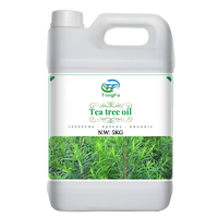 Huile essentielle d'arbre à thé biologique pour la croissance des cheveux - 100% pure, extrait de plante naturelle, qualité thérapeutique