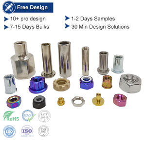 कस्टम नट और वॉशर ओम गंध स्टेनलेस स्टील एल्यूमीनियम टाइटेनियम कस्टम नट और वॉशर - Product Image 1