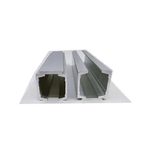 Aluminum Profile for door guide rail Wholesale 6063 Silver anodized Custom profile