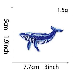 Bande adhésive créative pour la décoration DIY, motif brodé de jeu de devinettes, bande de dollar, patch baleine - Product Image 5