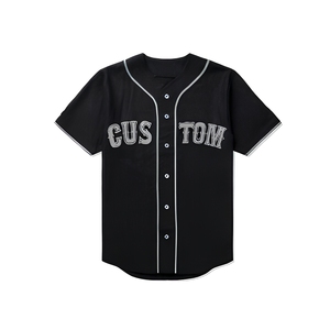 Camiseta de Béisbol Personalizada al por Mayor, 100% Poliéster, de Alta Calidad, Transpirable, Ecológica y Ligera, Ropa Deportiva para EE. UU. - Product Image 1