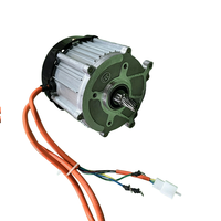 Moteur électrique à entraînement central différentiel 48V 1000W 1500W à montage sur bride, durable et longue durée de vie, pour voiturette de golf, véhicule utilitaire et tricycle