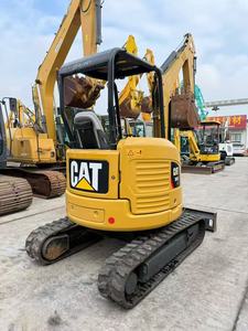 Mini-excavatrice CAT303E d'occasion, 3 tonnes, petite pelle hydraulique, performances stables, adaptée aux travaux en espace restreint, en stock - Product Image 2