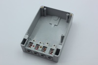 Caja de Medidor de Energía E-POWER H-DDS03 con 60A para Medidor Electrónico Monofásico, Derivación de TC y Accesorios de Relé